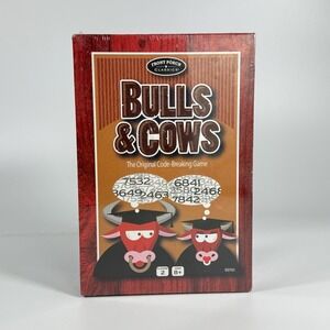 Bulls and Cows - The Original Code Breaking Game - New - Sealed